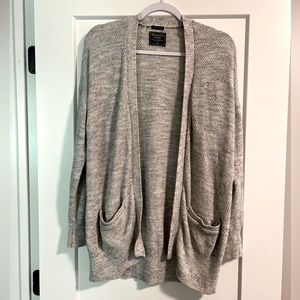 Abercrombie & Fitch Small Grey Marl Cardigan